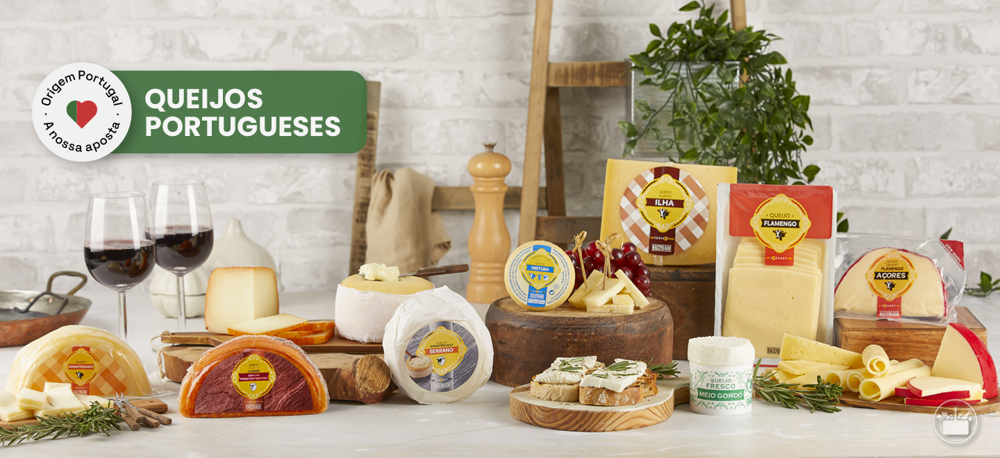 Conheça os queijos portugueses da nossa loja, com várias texturas e sabores.  