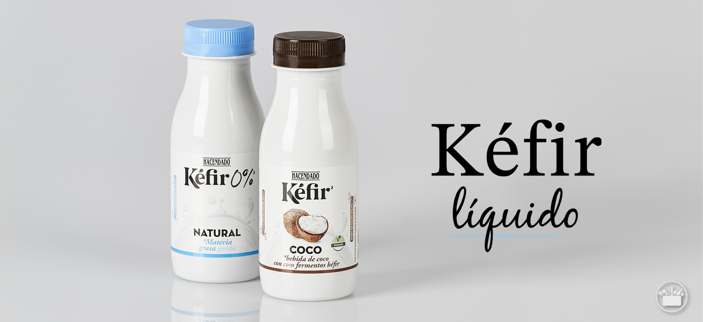 Apresentamos dois novos kefires líquidos: Natural 0% e Vegetal Coco.