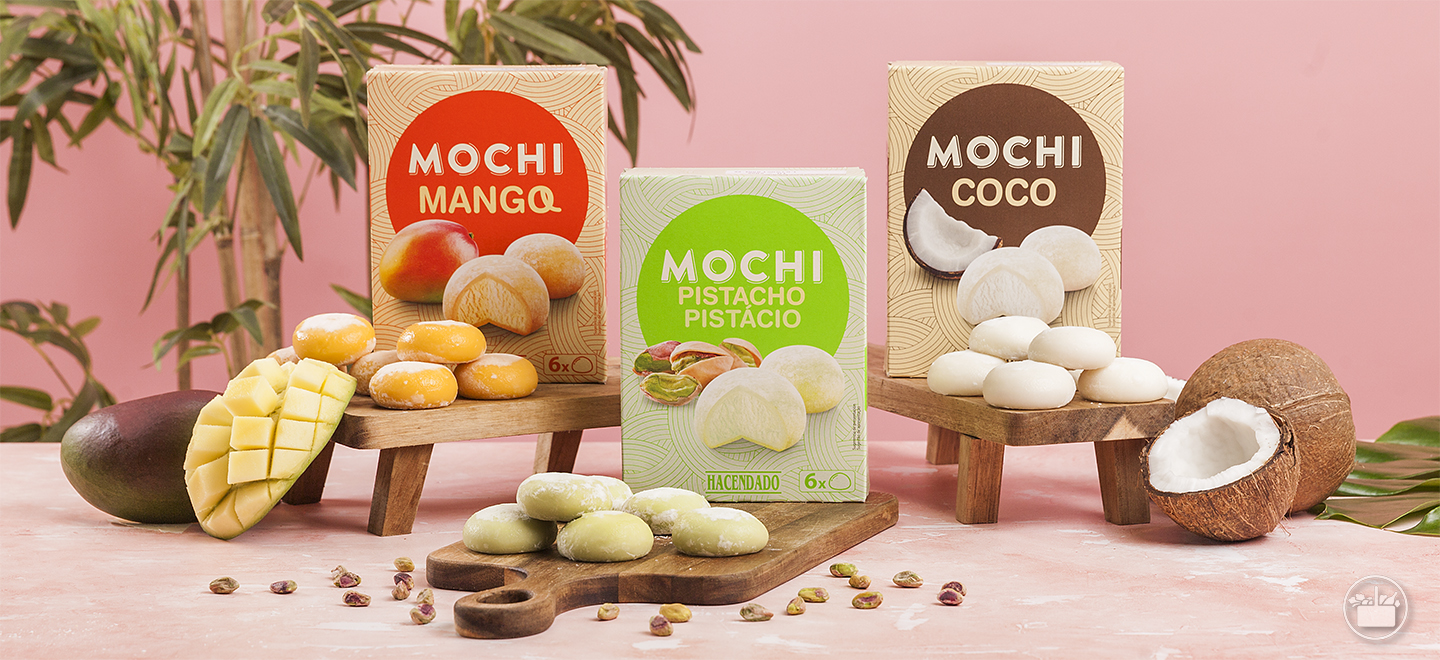 O Mochi Gelado é um doce original do Japão. Prove o novo Mochi Gelado de Pistacho.