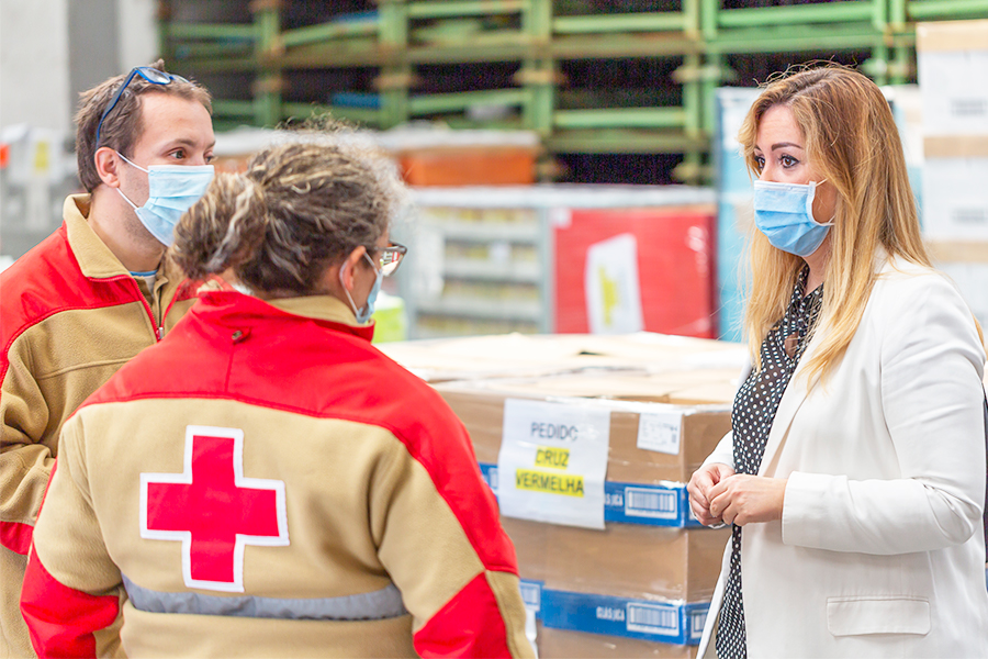 Doação à Cruz Vermelha Portuguesa