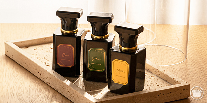Extratos, nova linha na alta perfumaria: distinção e sofisticação.