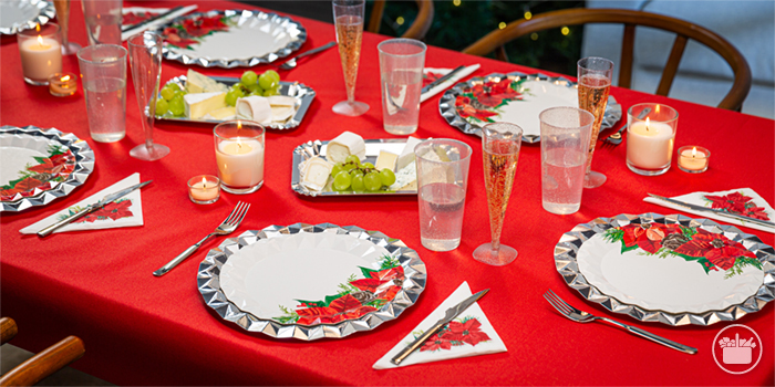 Ideias para decorar a sua mesa este Natal.
